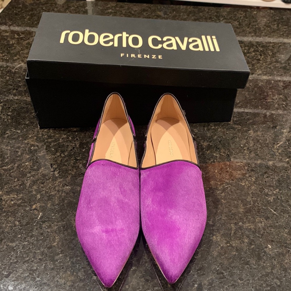 Roberto Cavalier Babouch flat goat hair s